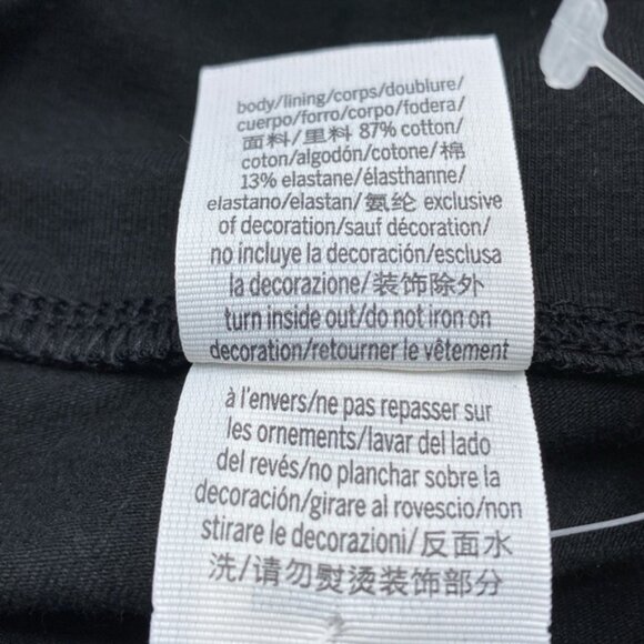 Victoria’s Secret Love Pink Plaid Logo Black High Waist Full Length Leggings S - Picture 8 of 10